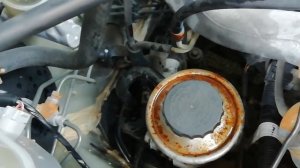 Замена масла в ГУР Toyota Carina 7a-fe