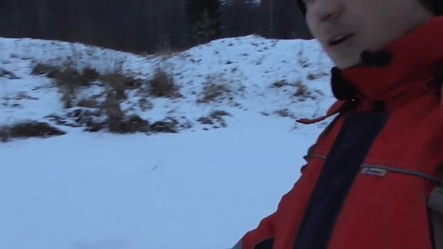 Ночные жерлицы на налима, рыбалка в пустую, следы волка на снегу смотреть онлайн