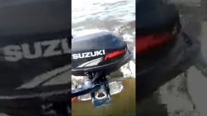 лодочный мотор suzuki 2.5 лс выход на глиссер ...