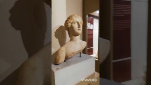Музей археологии, Бурса.  Предметы обихода древних римлян, античная мозаика, мраморные статуи
