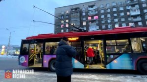 Мурманский троллейбус с автономным ходом
