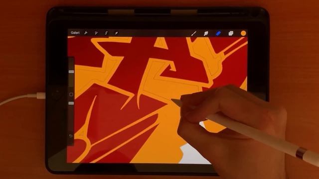 Digital Graffiti Ipad Procreate App - "CAYLAK" смотреть онлайн