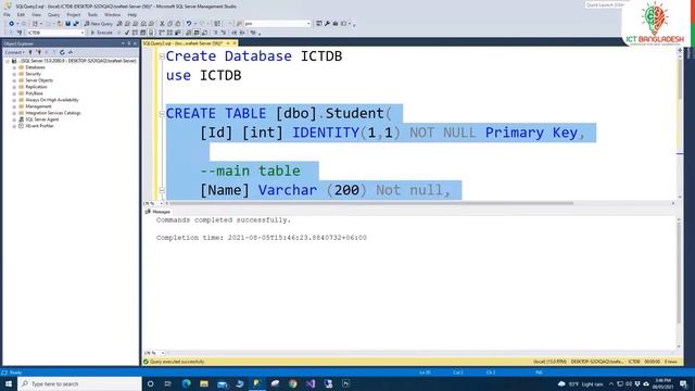 How to Create Database Tables। Update, Alter, & Drop Tables। SQL Server Bangla Training। Ep:10