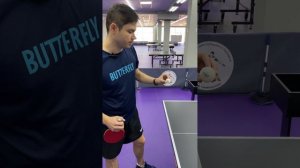 Топспин справа по подрезке от Мастера Спорта ЧИМБАРЦЕВА В.М. #настольныйтенниспятигорск#Бам-Бей