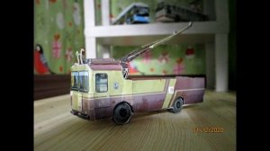 Обзор Бумажного Троллейбуса КТГ-2