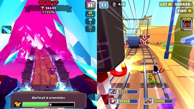 Subway Surfers vs Blades Of Brim | Episode 3442 смотреть онлайн