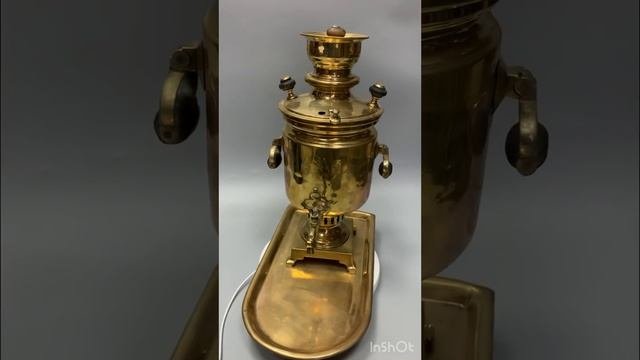 Старинный самовар#самоварыфабрики МихаилаАлексеевичаЗубовавТуле#антиквариат#коллекция