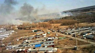 Пожар на Комплексе Талицкий район 26.04.2022