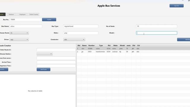 Bus Management using MySQL, JavaFx and Netbeans IDE смотреть онлайн