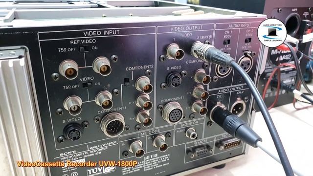 Video Cassette Recorder Sony UVW-1800P : Overview. смотреть онлайн