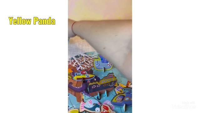 Деревянный 3D пазл магнитная рыбалка Океан смотреть онлайн