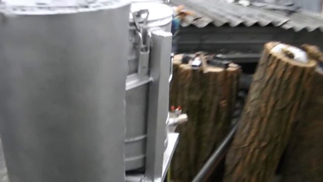 газогенератор поперечного процесса газификации для автомобиля жигули