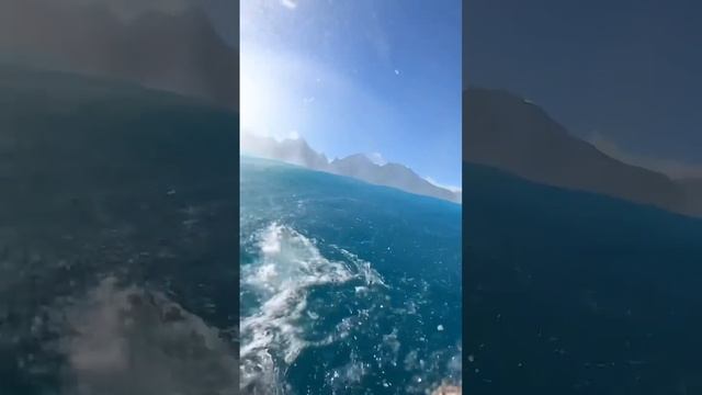 THIS IS NOT A WAVE BUT THE ENTIRE OCEAN FOLDING OVER