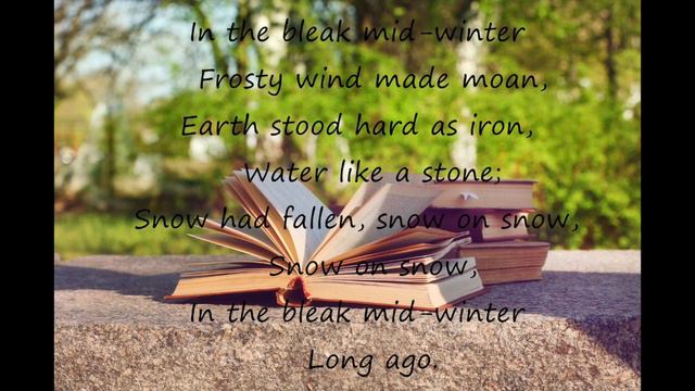 A Christmas Carol by Christina Rossetti смотреть онлайн