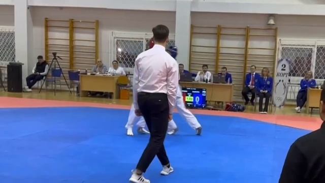 ФИНАЛ 55кг «Первенство России ?? по тхэквондо ? среди юниоров 2023 смотреть онлайн