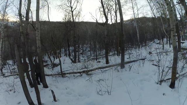 Прогулка к водопаду Гадельша зимой