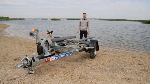 Прицеп для водной техники ДОН B3618 смотреть онлайн