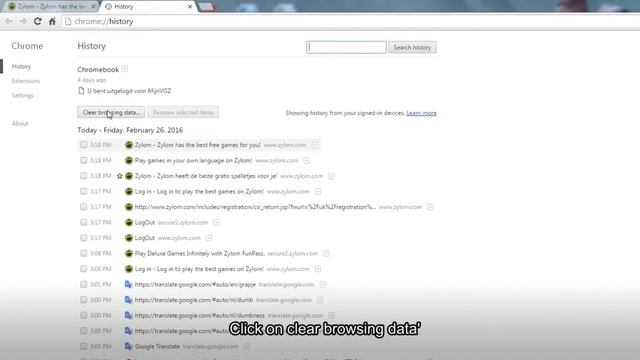 Zylom Tutorial #04.1 | How to clear cookies on Chrome смотреть онлайн