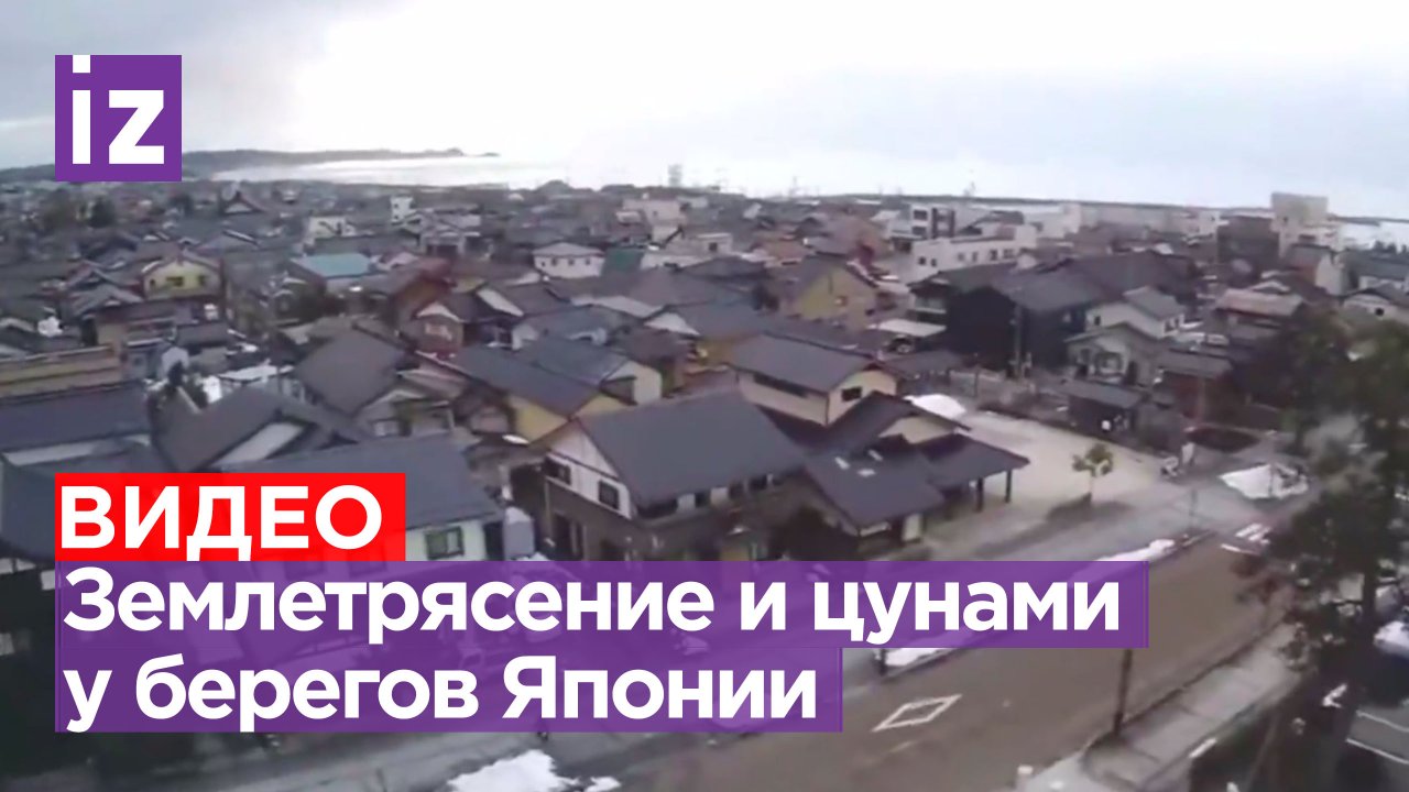 Землетрясение и цунами у берегов Японии: волны зафиксированы у АЭС / Известия