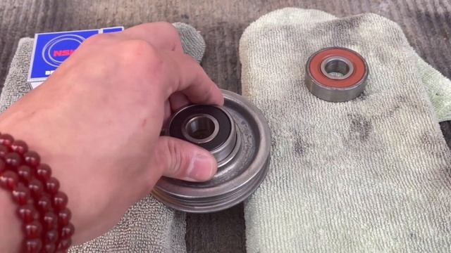 87-91 Honda Prelude - (fixed) Idle pulley bearing replacement смотреть онлайн