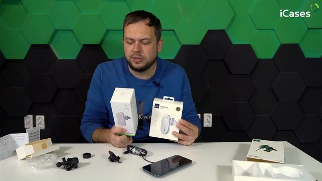 Лучшие автодержатели с MagSafe для iPhone 12/13 смотреть онлайн