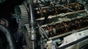 FORD MAVERICK двс YF 2001г замена грм