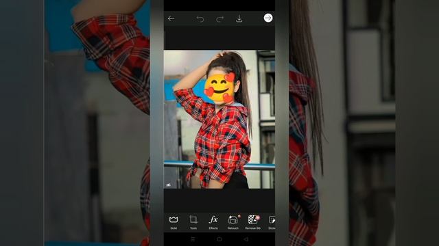 how to remove emoji from face|emoji remover| PicsArt emoji remover #picsart