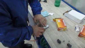 Установка ксенона в туманки хендай солярис