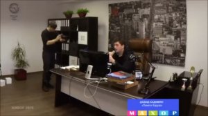 Давид Кадимян - Памяти Карузо (круто спел в офисе)