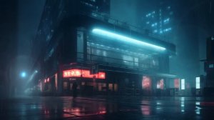 Cyber Café_ Ambient Music - Cyberpunk релакс чилаут для отдыха
