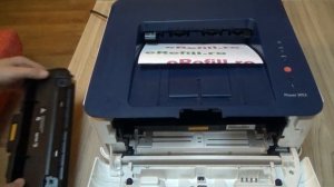 Remove and replacing cartridge Xerox Phaser 3052 - Xerox Phaser 3260