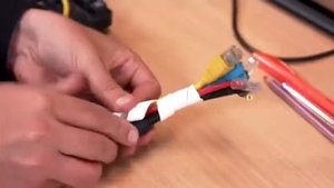 Спиральная обмотка для защиты и маскировки проводов