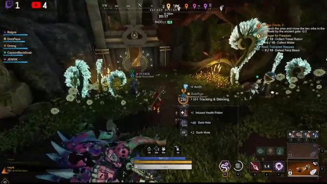 New World - Данж Savage Divide c M1 по М3 за Хила. Ответы на все вопросы по игре и стриму! смотреть онлайн