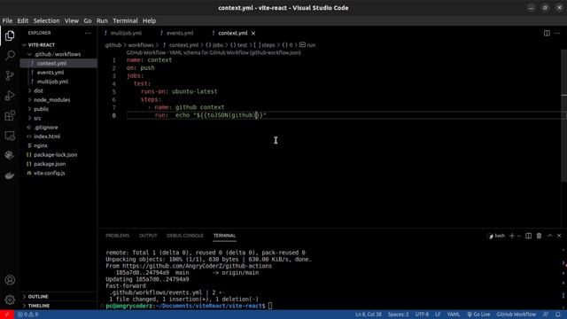 Github Actions Context Expression | DevOps #4 смотреть онлайн
