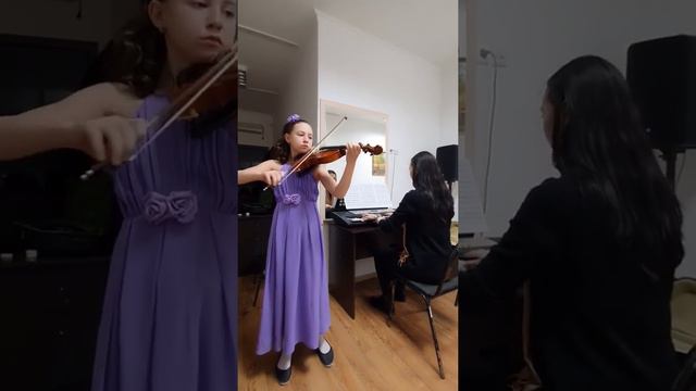 Панченко Валерия, 10 лет , Л.Обер - Тамбурин смотреть онлайн