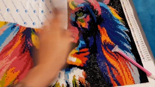 Алмазная мозаика. Как это делаю я.