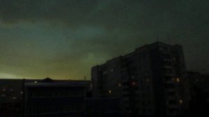 Гроза-ураган в Барнауле. 23 июня 2018 год