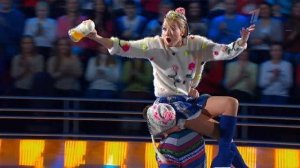 Оксана Домнина и Владимир Яглыч. "Финская полька". Фрагмент выпуска от 08.12.2013