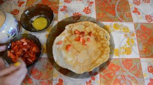 Клубничная начинка для блинчиков