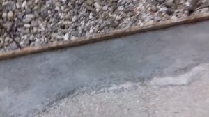 Ремонт отмостки из крошки своими руками.