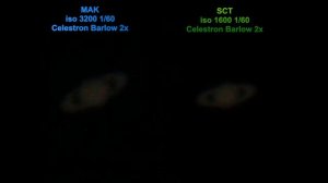 Планеты в телескопы-катадиоптрики: МАК и ШК - Planets in catadioptric MAK127 and SCT 5"