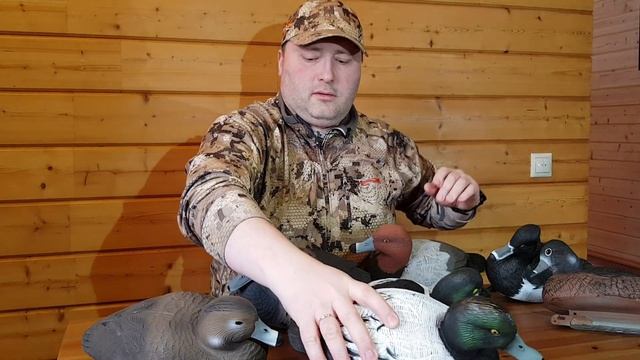 Обзор чучел нырковых уток фирмы Хигдон. Бонус - гоголь! смотреть онлайн