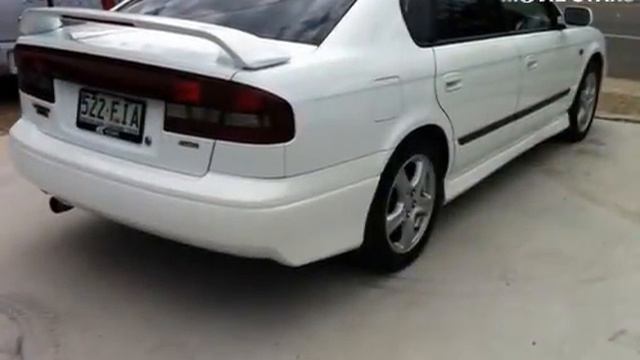 1999 Subaru Liberty 2GEN MY98 RX AWD White 5 Speed Automatic Sedan