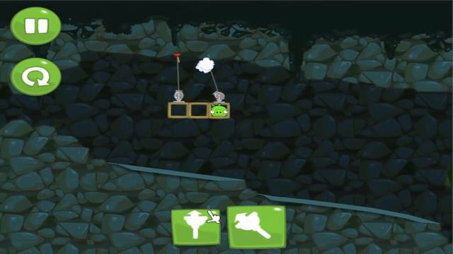 Веселая ИГРА головоломка для детей Bad Piggies или Плохие свинки [28] Серия смотреть онлайн