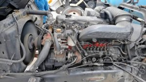 Hino Ranger FD3HLA H07D 7.4-liter Diesel Engine Start Up