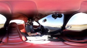 Turbo RX-7 1/2 Mile Test Passes - In Car 360° Video