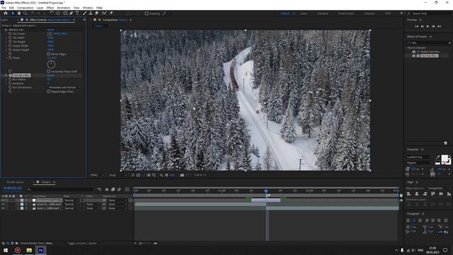 Как сделать Плавный Переход в After Effects - After Effects tutorial