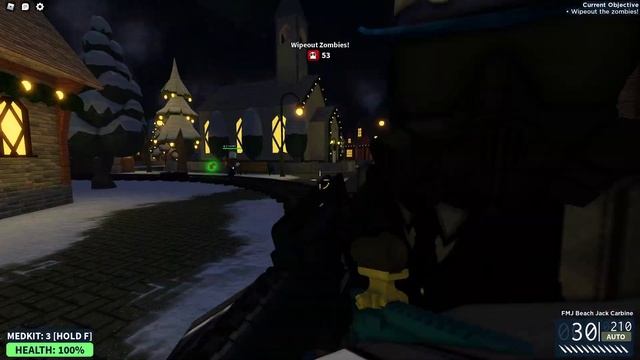 Wild Holiday Event - Hard | Roblox Zombie Stories смотреть онлайн