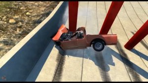 BeamNG.Drive Mod : Datsun 720 King Kab 1981 (Crash test)
