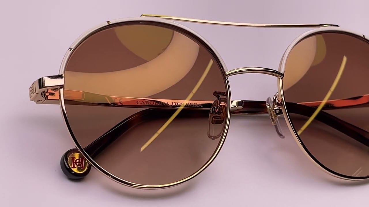 Подборка стильных очков в StockOptika! Женские солнечные очки Carolina Herrera 173 H32